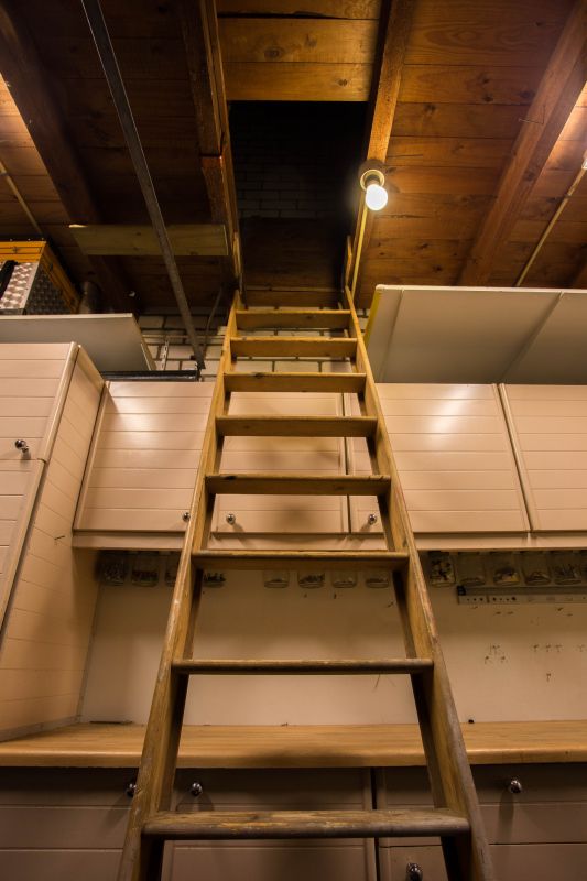 attic stairs