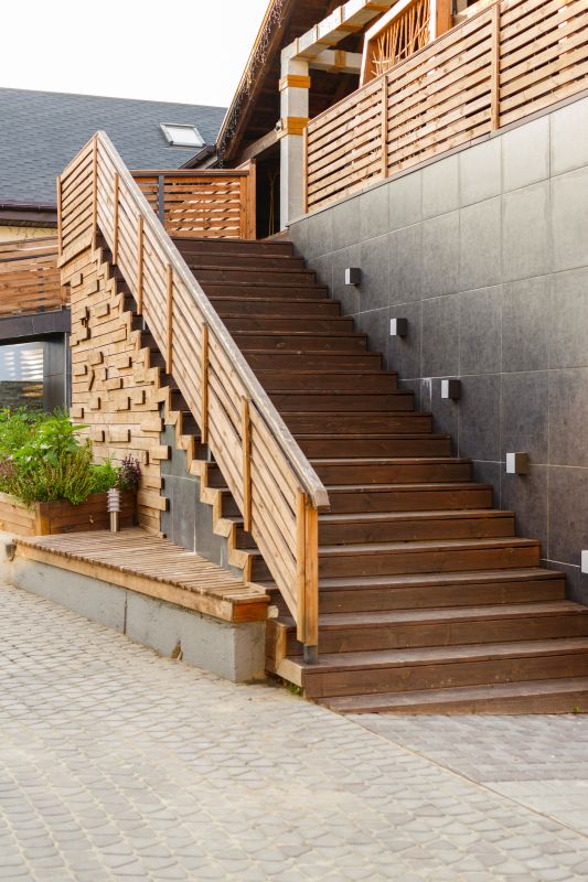 Maple Stairs Installation in Olathe, KS